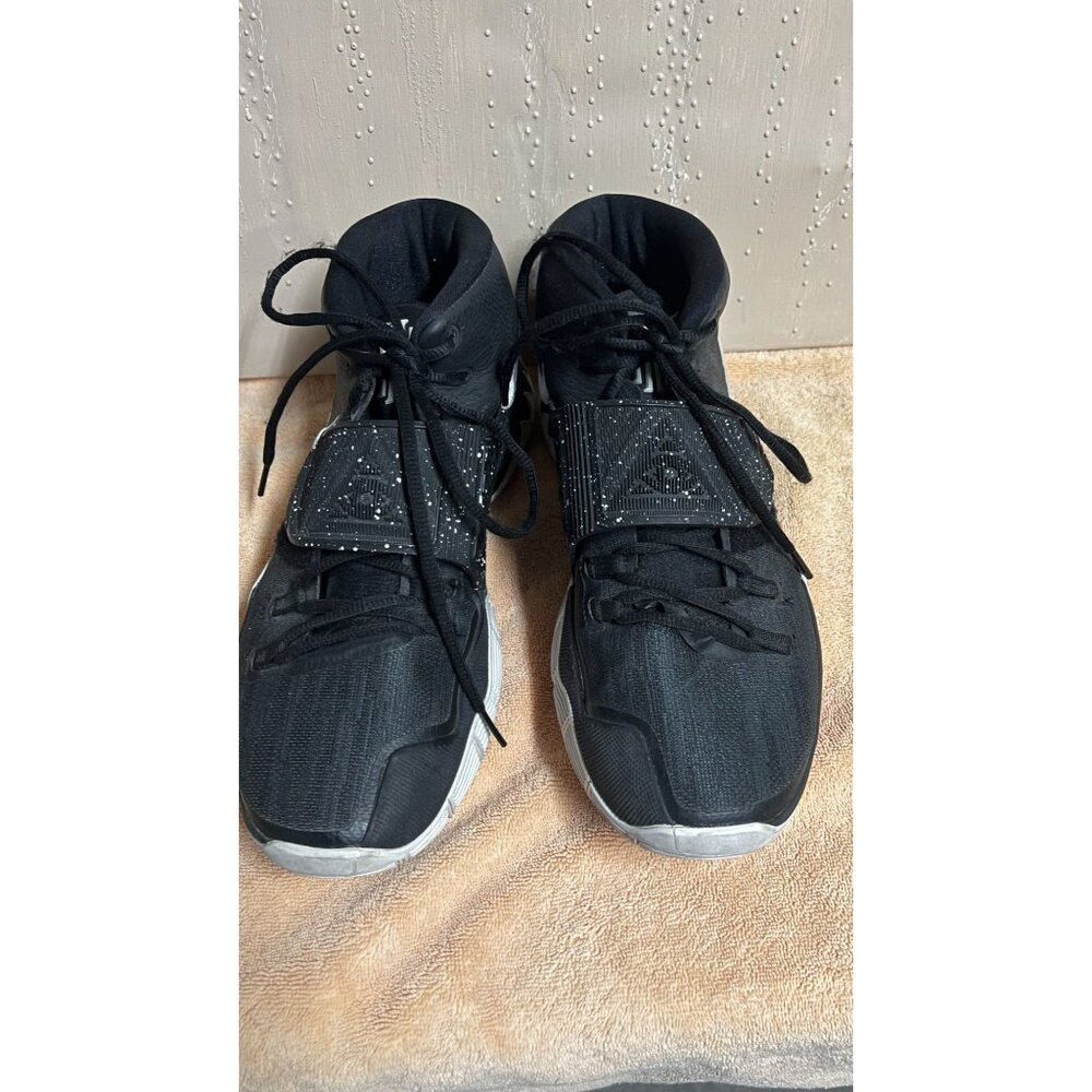 Nike Kyrie 6 Jet Black White BQ4630 Mens size 12